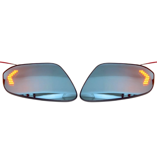 YCL Anti Dimming Side Mirror Glass With Indicator for toyota Fortuner / Crysta