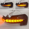 YCL Matrix Side Mirror Indicator for Toyota Fortuner Smoke
