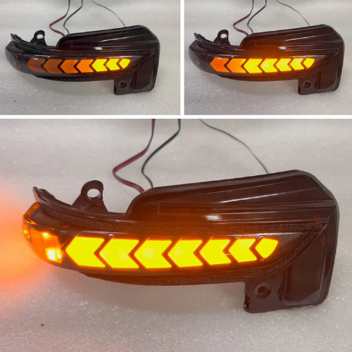 YCL Matrix Side Mirror Indicator for Toyota Fortuner Smoke