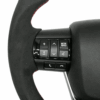real carbon fibre steering wheel with LED alcantara for Toyota Fortuner / Crysta / Hilux - Image 3