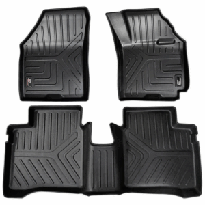 GFX Life Long Car Mats for Maruti Suzuki Baleno(2015 Onwards)/Toyota Glanza (2019 Onwards)/fronx-Black