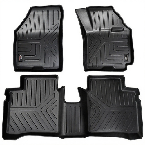 GFX Life Long Car Mats for Maruti Suzuki Baleno(2015 Onwards)/Toyota Glanza (2019 Onwards)/fronx-Black
