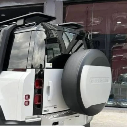 White Spare Wheel for Land Rover Defender — Durable Replacement / Accessory