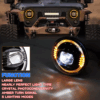 New Design Powerful Wrangler HeadLight for Mahindra Thar - Image 7