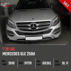 2018 Mercedes-Benz GLE 250d (DL 11 Reg) - 31,720 KMs