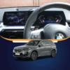 KMH Premium Screen Protector for BMW X1 (2023+ FL): Infotainment & Cluster Kit