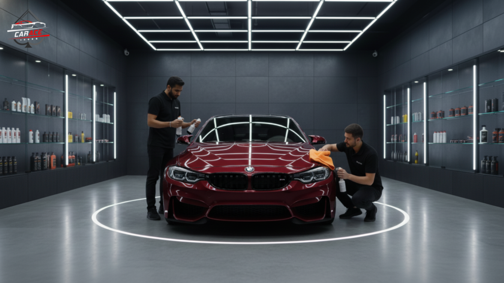 Deep seat shampooing and upholstery cleaning in Noida Sector 3 car detailing.