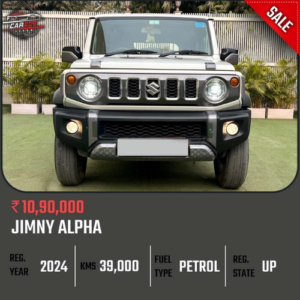 Maruti Suzuki Jimny Alpha Petrol 2024 | 39,000 KM | UP Registered | Rugged SUV