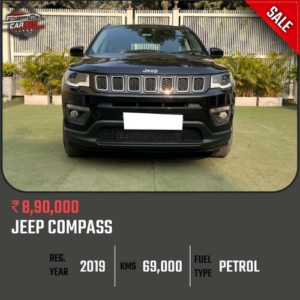 Jeep Compass Petrol 2019 | 69,000 KM | Premium Compact SUV