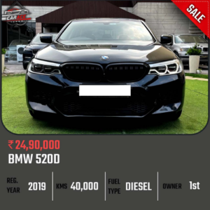 BMW 520D Diesel 2019 | 1st Owner | 40,000 KM | Luxury Sedan in Excellent Condition