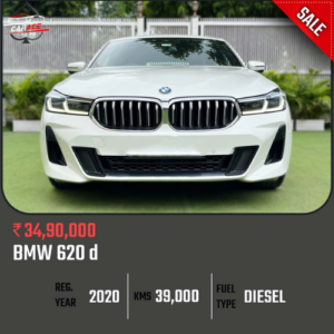 BMW 620d Diesel 2020 | 39,000 KM | Luxury Gran Turismo | Premium Condition