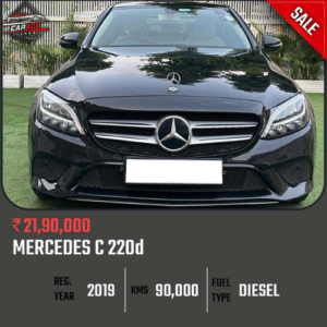 Mercedes-Benz C 220d Diesel 2019 | 90,000 KM | Premium Luxury Sedan | Well Maintained