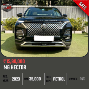 MG Hector Petrol 2023 | 1st Owner | 35,000 KM | Premium Feature-Rich SUV