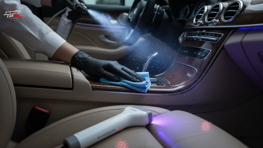 Interior car cleaning service in Noida Sector 3 near me